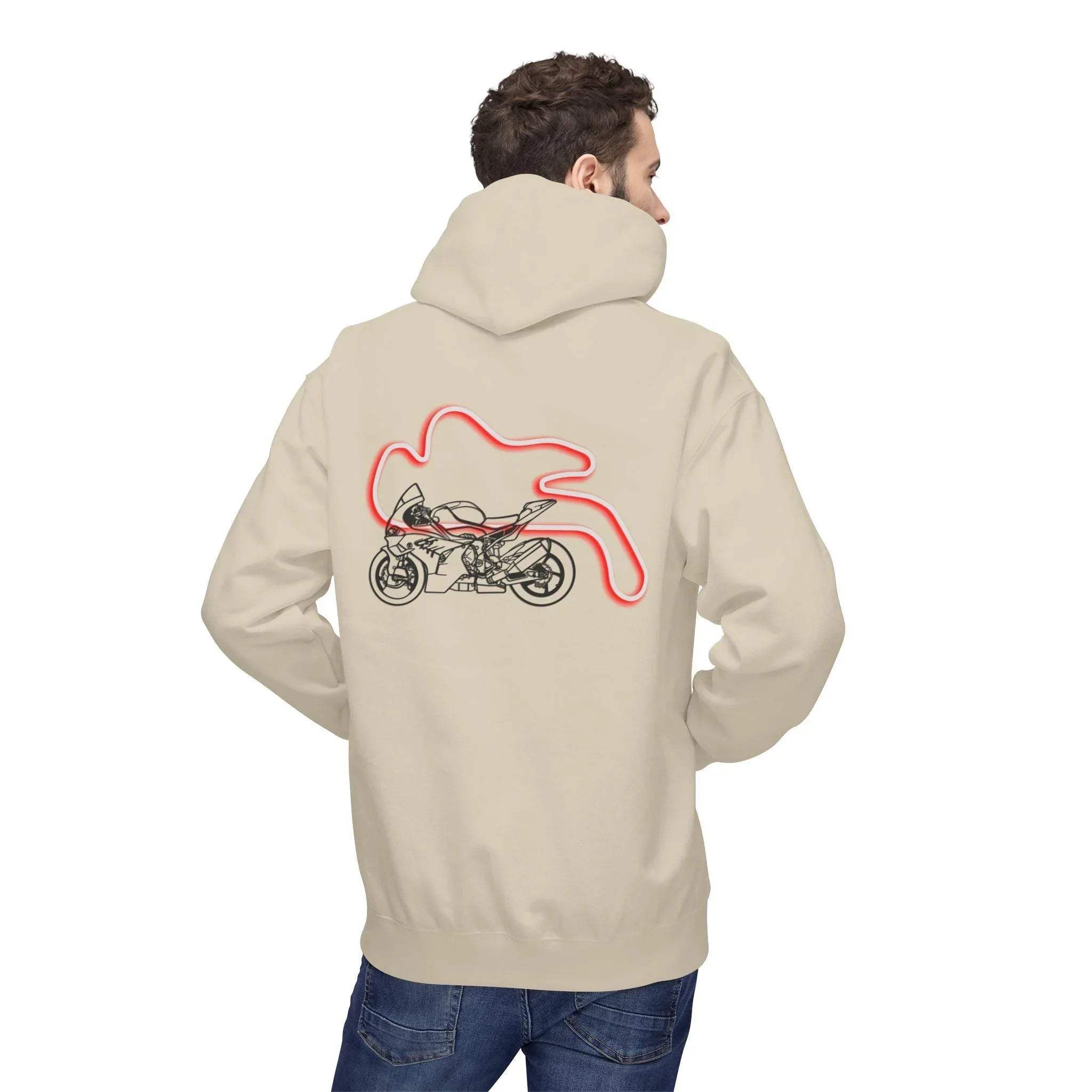 BMW Inspired M1000RR Phillip Island Fleece Hoodie Limited Edition for Fans