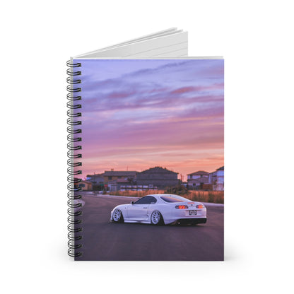 Toyota Supra Mk4 Automotive Spiral Notebook #001 - Throttle Designs