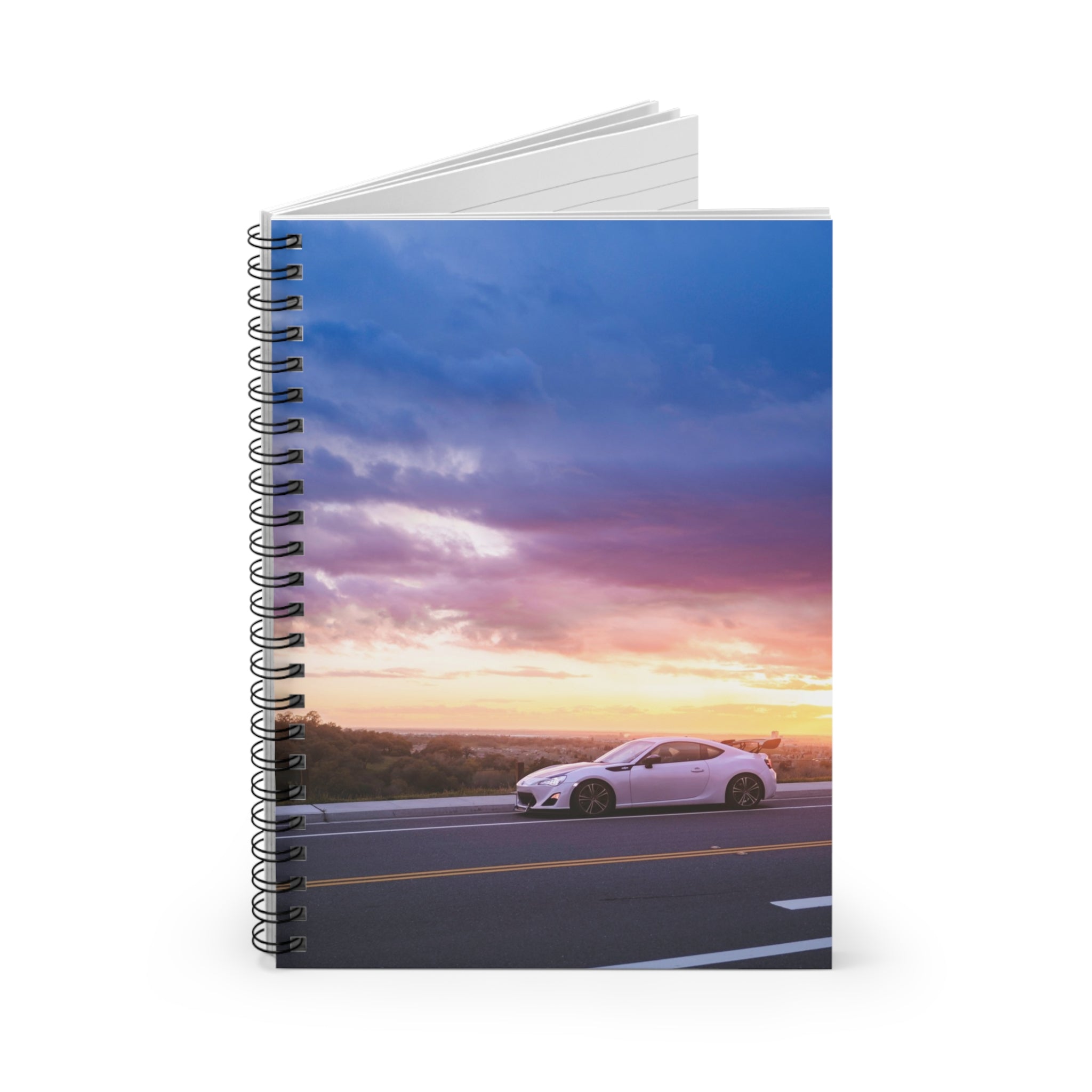 Toyota FRS Automotive Spiral Notebook #002 - Throttle Designs