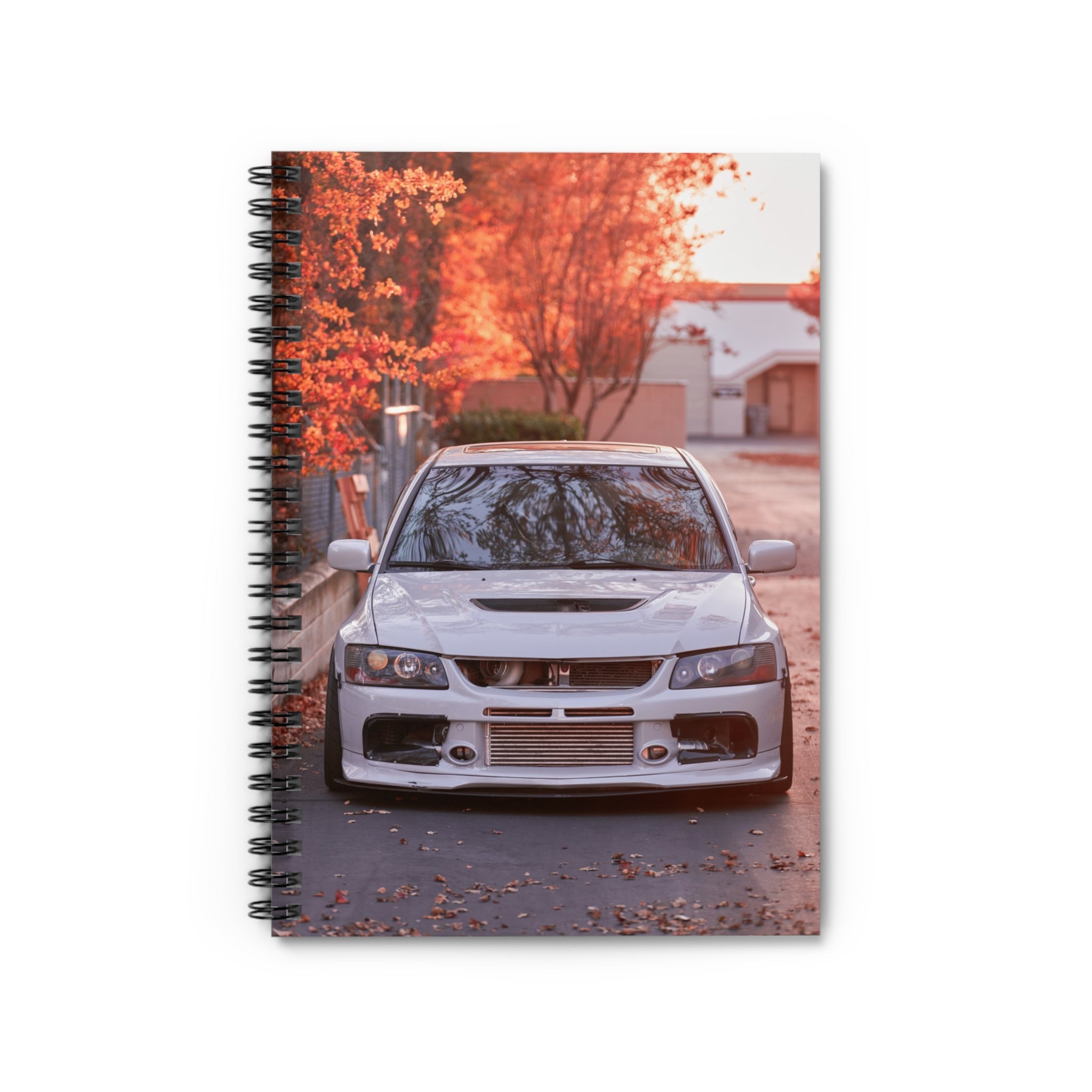 Mitsubishi Evo 8 Automotive Spiral Notebook #032 - Throttle Designs