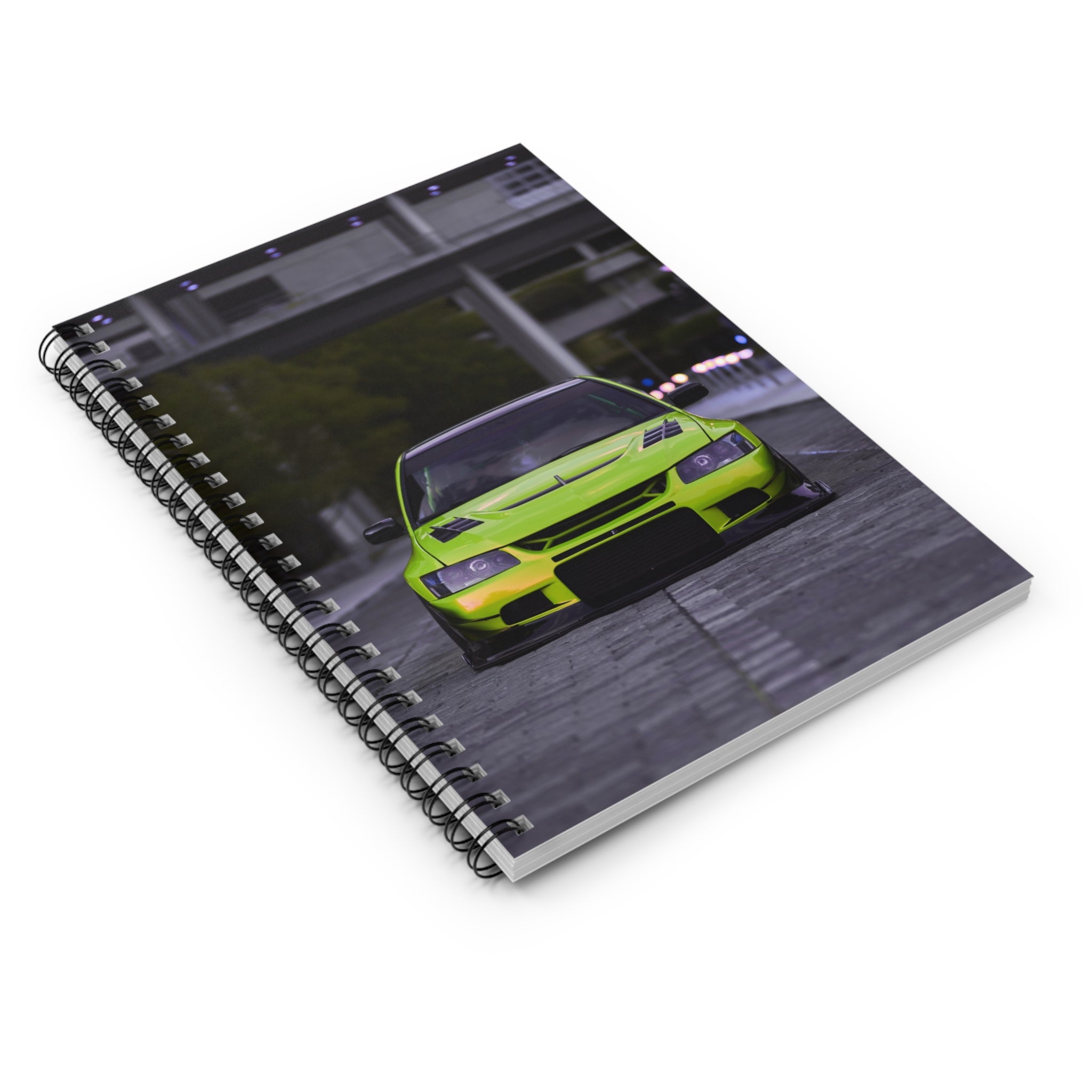 Mitsubishi Evo 9 Automotive Spiral Notebook #002 - Throttle Designs