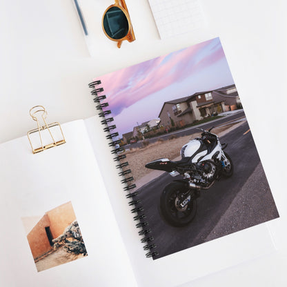 BMW S1000RR Motorcycle Spiral Notebook #110 - Throttle Designs