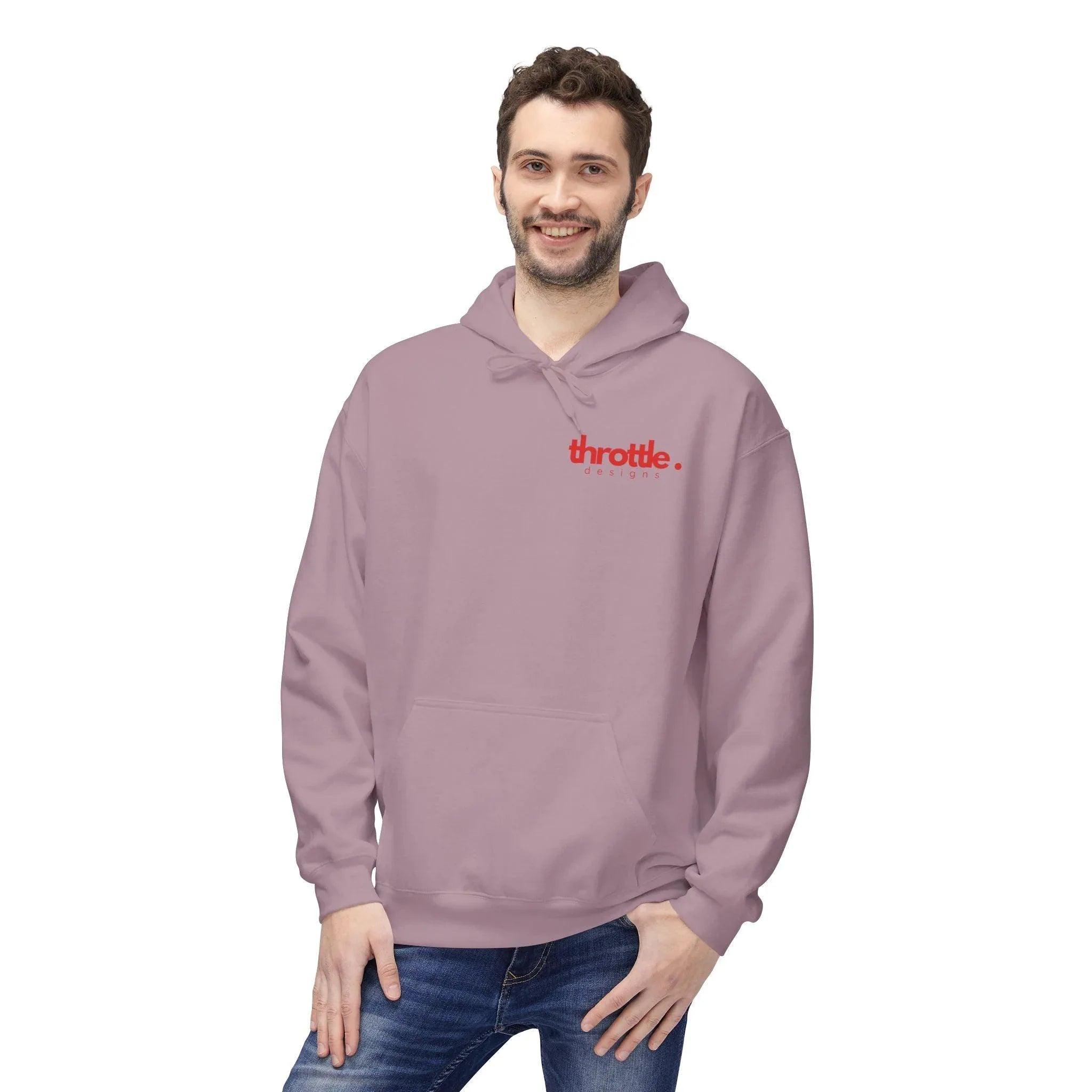 BMW Inspired S1000RR Monza Italia Fleece Hoodie Red Edition for Riders