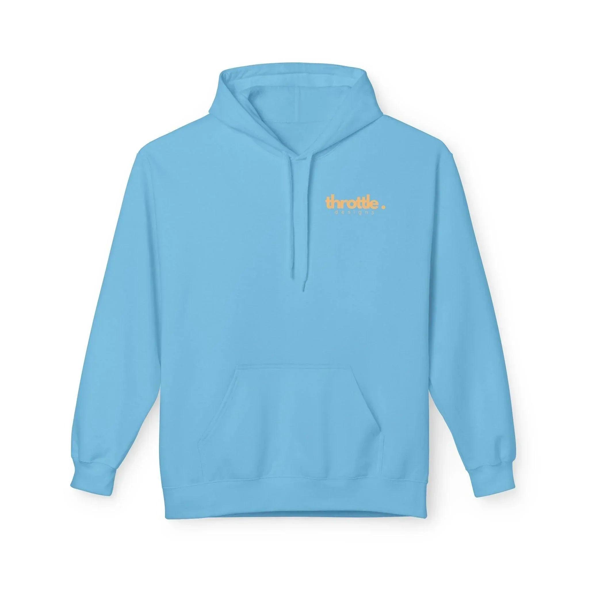 Cozy "Summer Vibes" Coffee Fleece Hoodie for Ultimate Comfort and Style