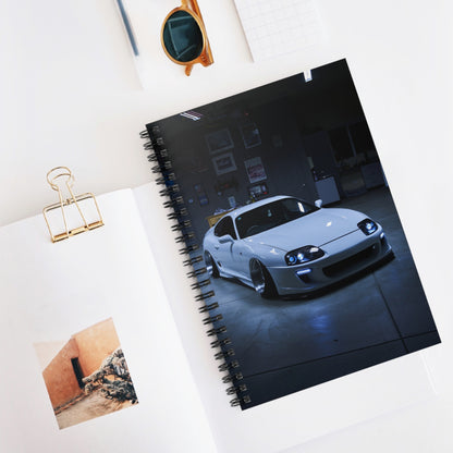 Toyota Supra Mk4 Automotive Spiral Notebook #012 - Throttle Designs