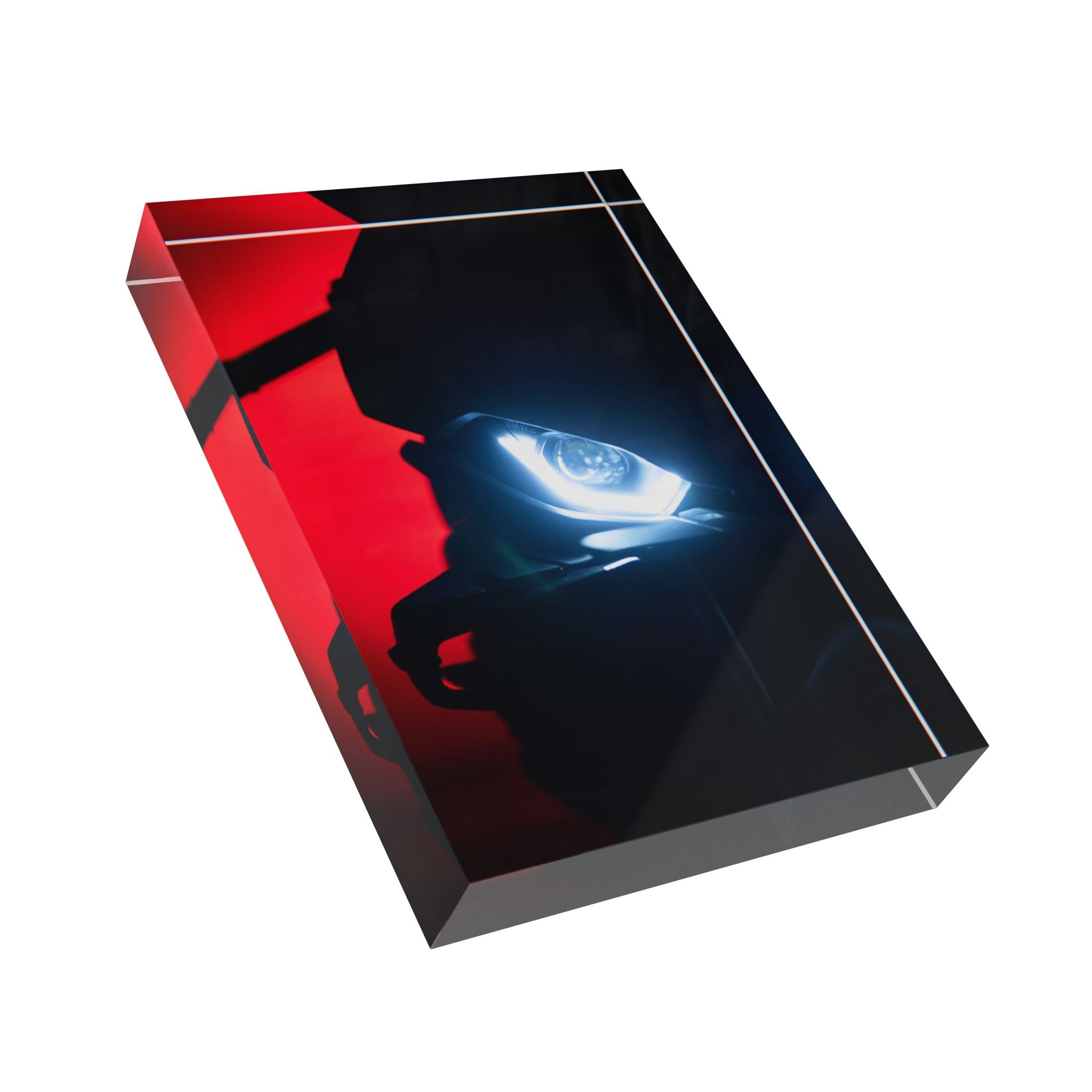 BMW S1000RR Motorcycle Acrylic Photo Block #006 - Throttle Designs