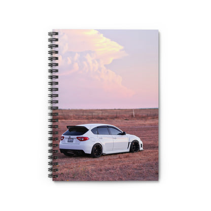 Subaru WRX STI Automotive Spiral Notebook #009 - Throttle Designs