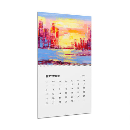 2027 Painted Art Wall Calendar – Creative Artwork, Artistic Scenes & Decorative Painting Collection