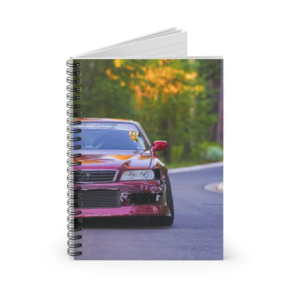 Toyota Chaser Automotive Spiral Notebook #003 - Throttle Designs