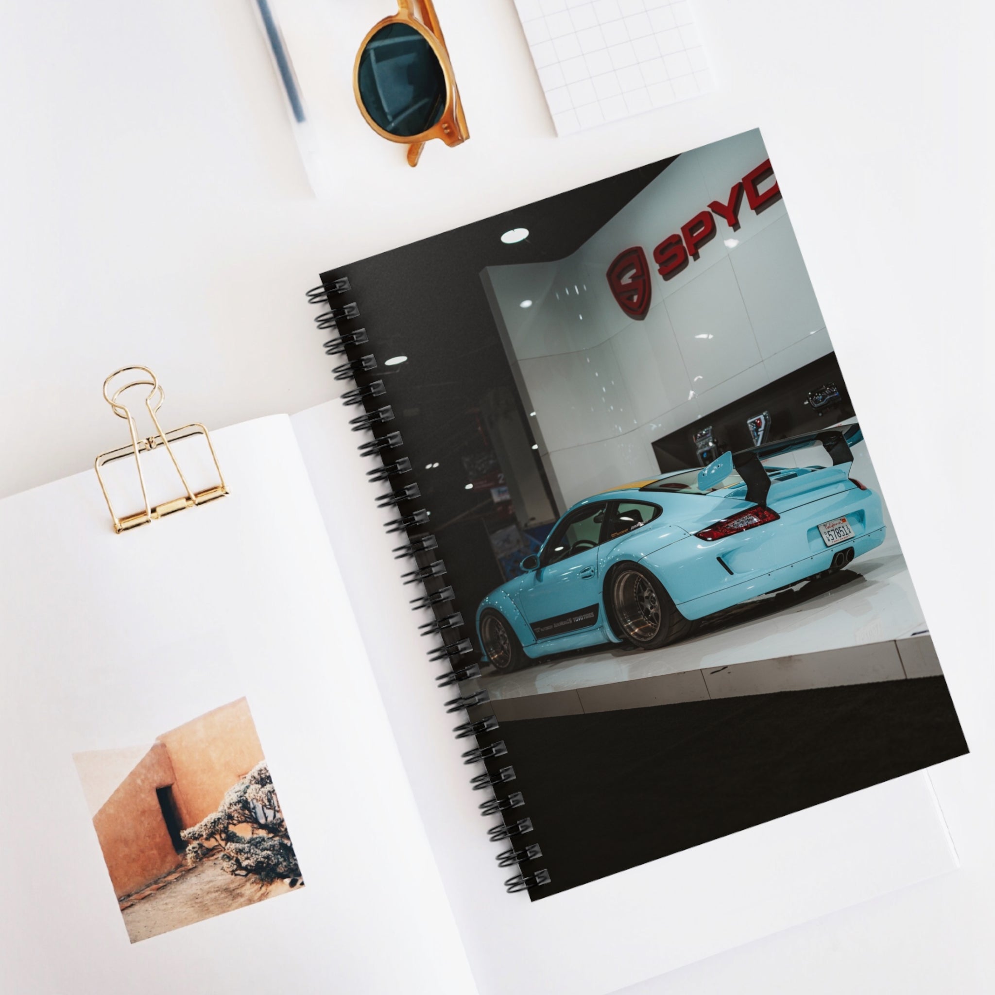 Porsche 911 Carrera 4 Automotive Spiral Notebook #004 - Throttle Designs