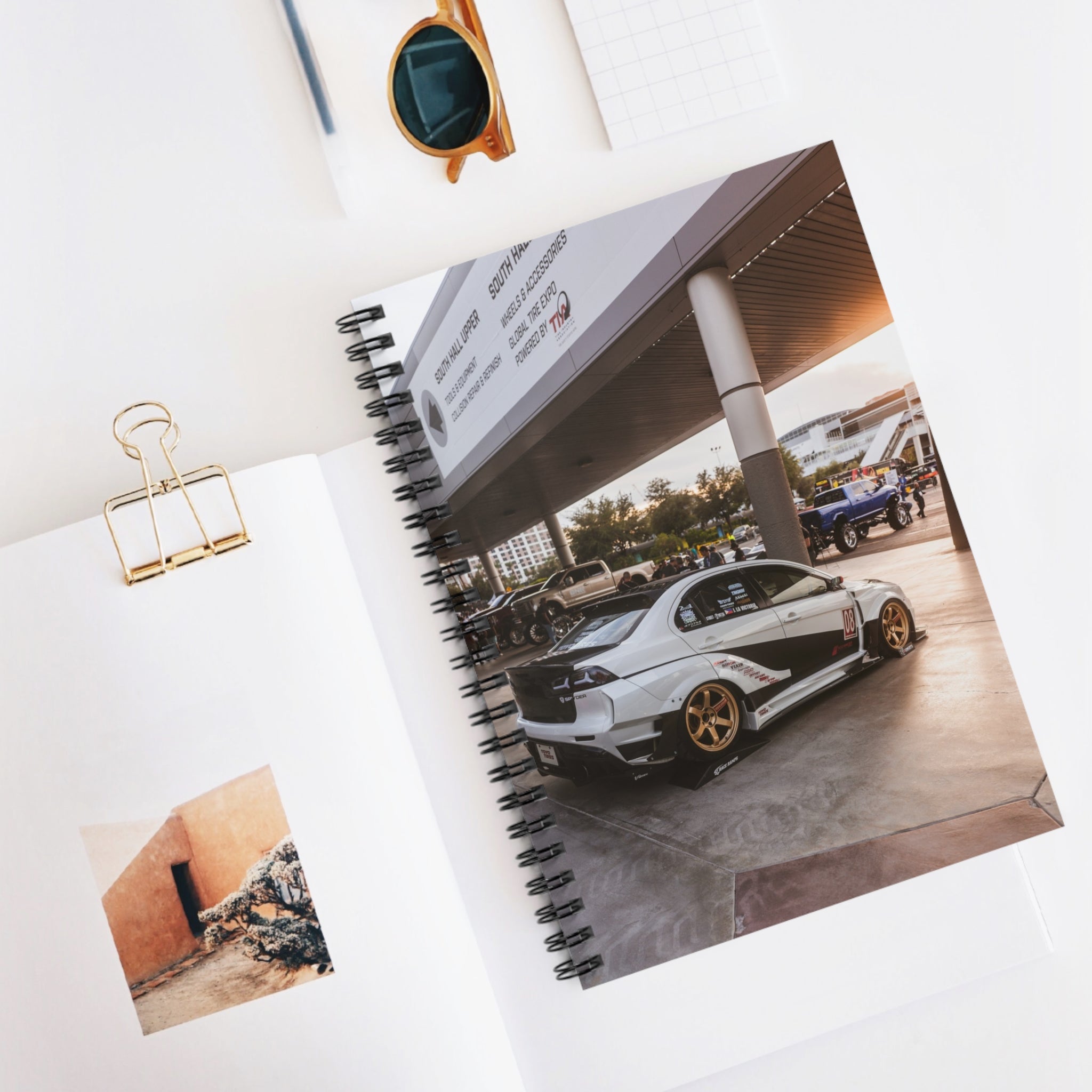 Mitsubishi Evo 10 Automotive Spiral Notebook #005 - Throttle Designs