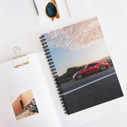 Nissan 370z Automotive Spiral Notebook #005 - Throttle Designs