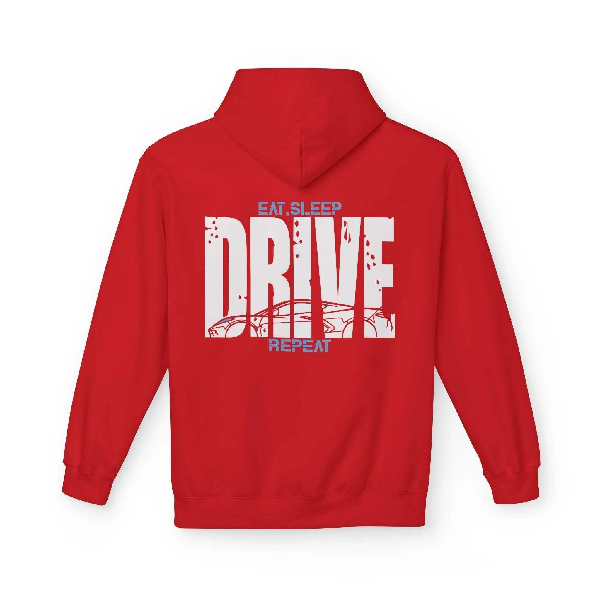 Chevrolet C8 Corvette DRIVE Cozy Fleece Hoodie for Car Enthusiasts