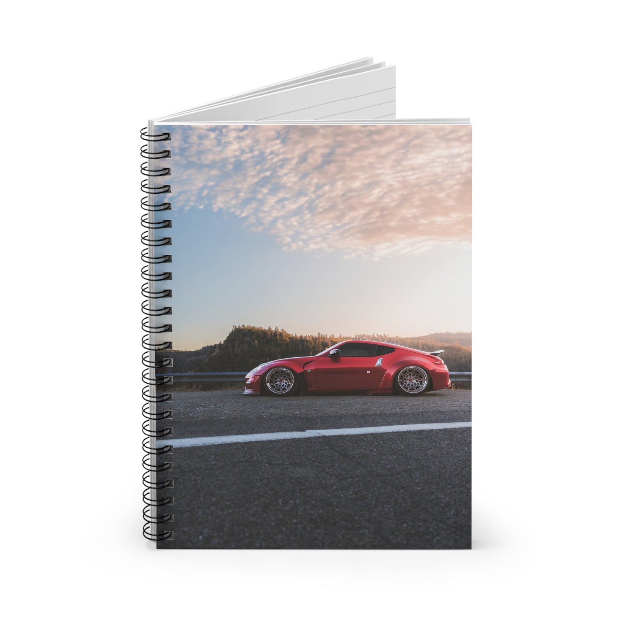 Nissan 370z Automotive Spiral Notebook #005 - Throttle Designs