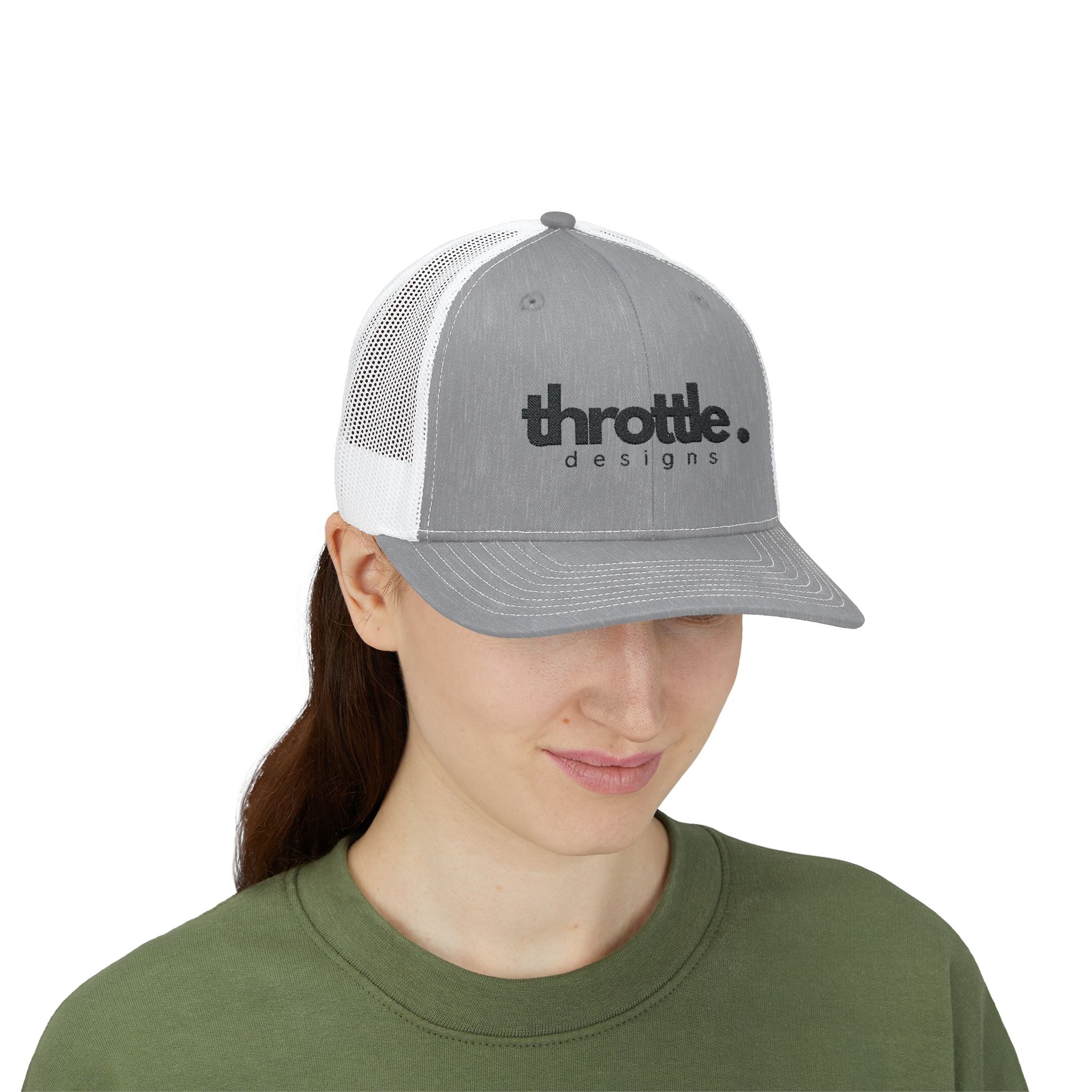 Premium Logo Snapback Cap - Throttle Designs