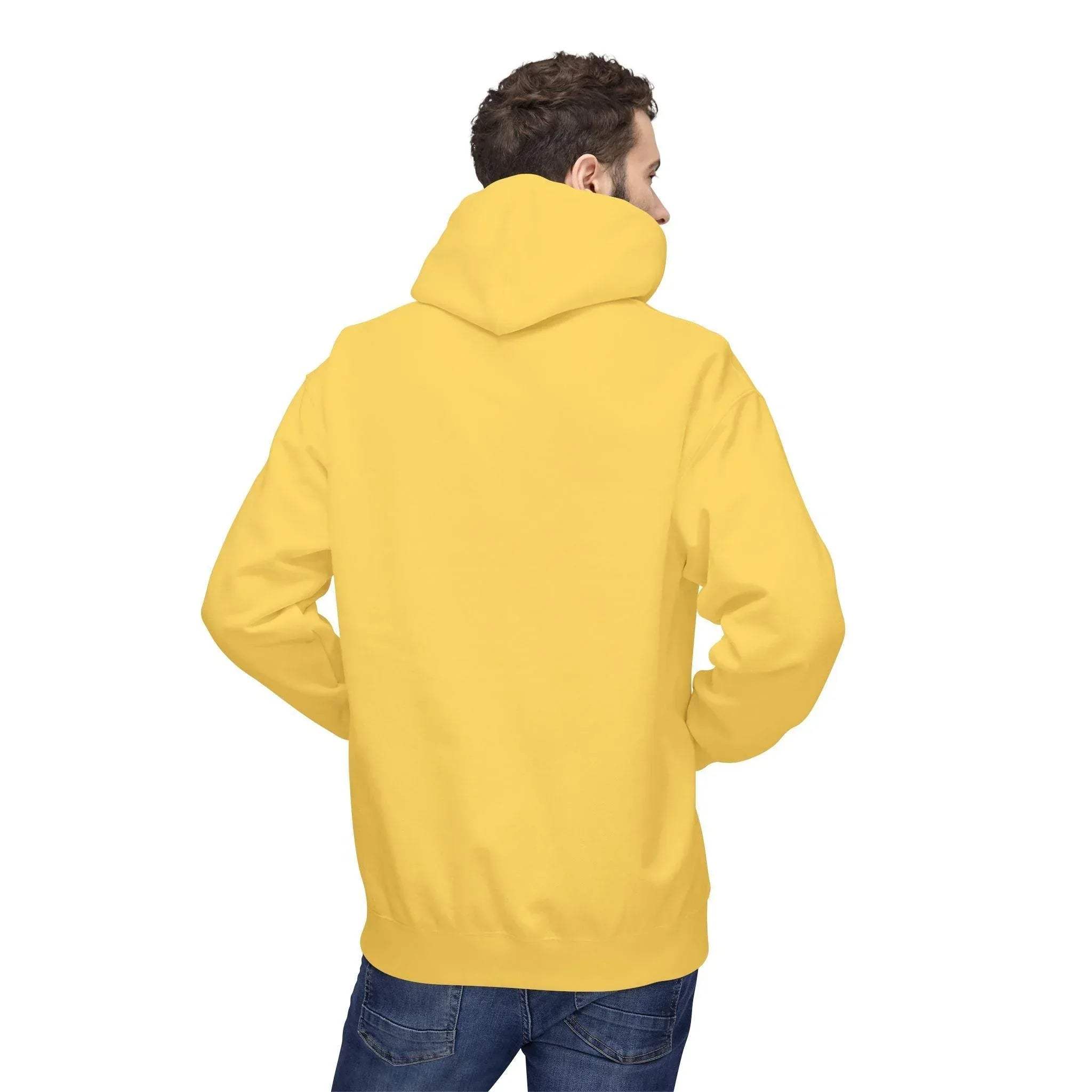 Cozy Coffee Lover's Fleece Hoodie – Heartbeat Design for Ultimate Comfort