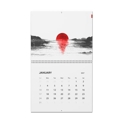 2027 Japan Inspired Wall Calendar – Japanese Aesthetic Artwork & Colorful Cultural Designs