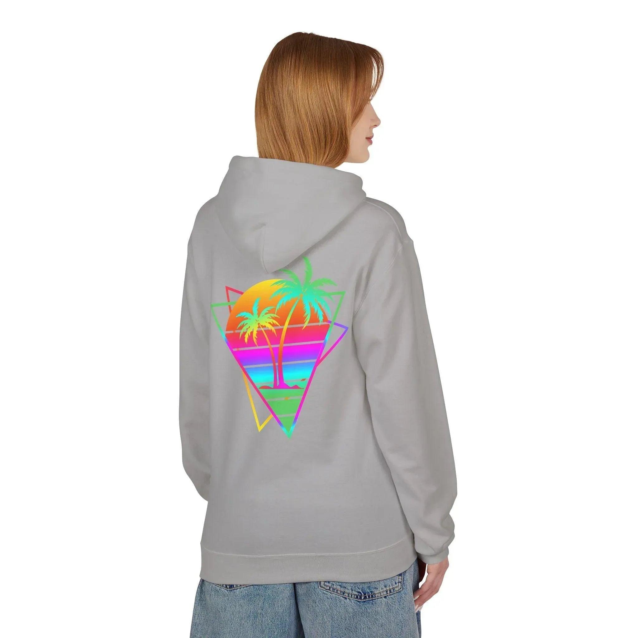 Vaporwave Vintage Fleece Hoodie for Ultimate Comfort and Style