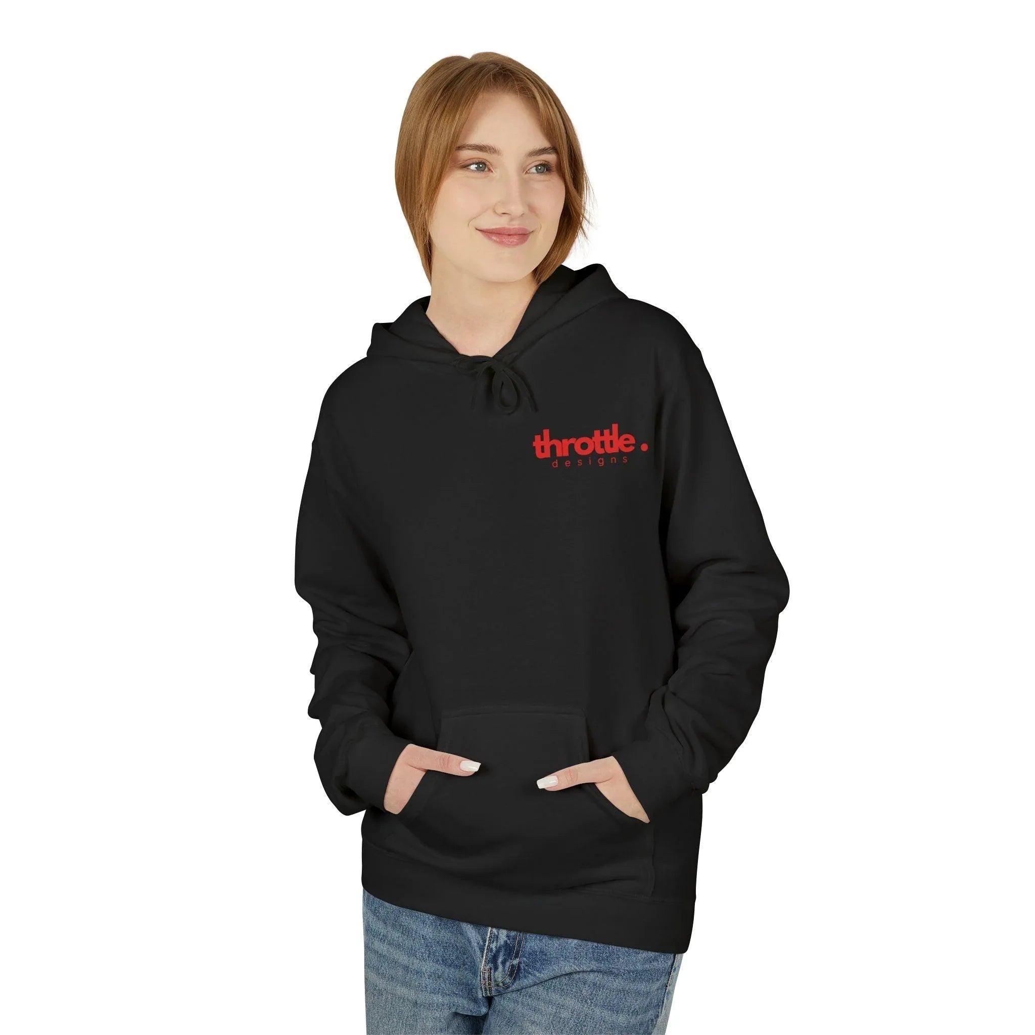 BMW Inspired S1000RR Monza Italia Fleece Hoodie Red Edition for Riders