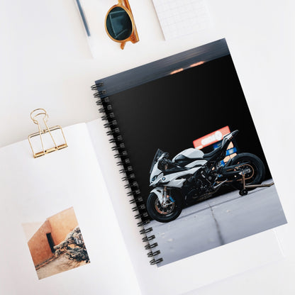 BMW S1000RR Motorcycle Spiral Notebook #104 - Throttle Designs