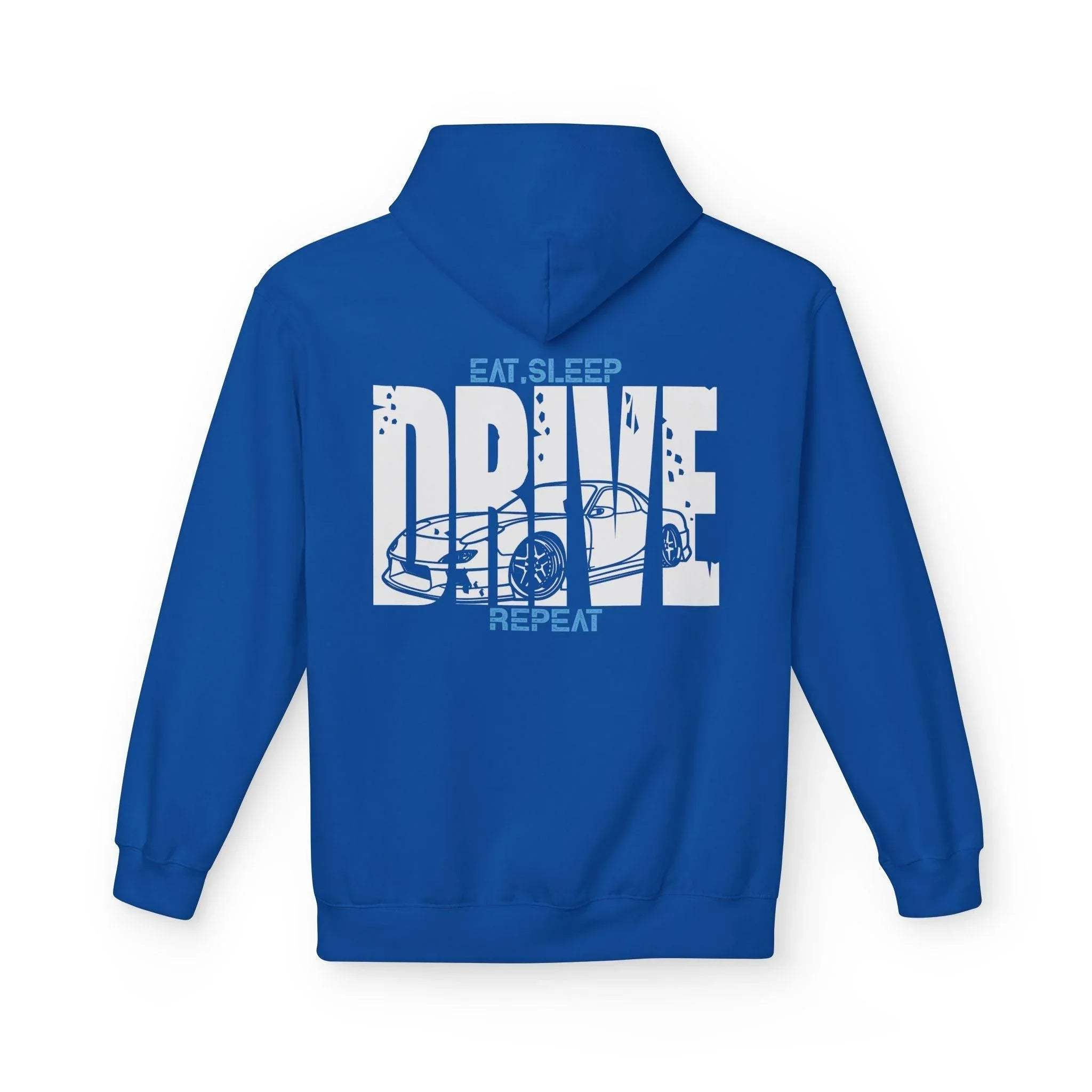 Mazda FD RX7 DRIVE Fleece Hoodie - Comfort Meets Style for Car Lovers