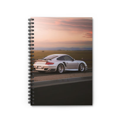 Porsche 911 Automotive Spiral Notebook #005 - Throttle Designs