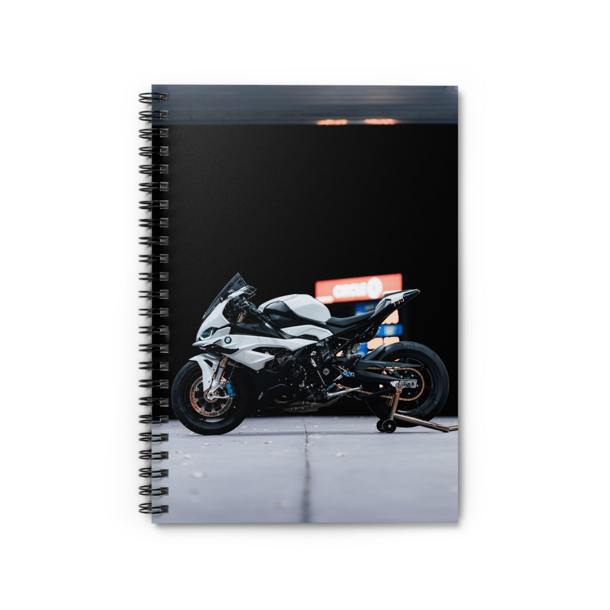 BMW S1000RR Motorcycle Spiral Notebook #104 - Throttle Designs