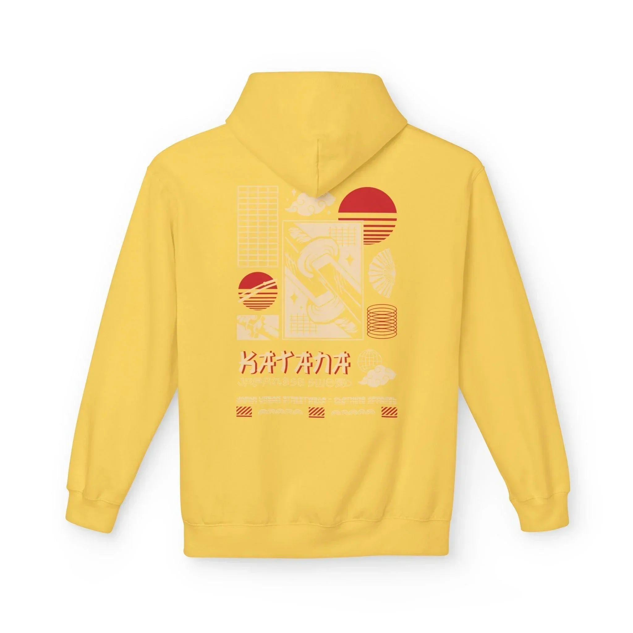 Ultimate "Katana" Japanese Fleece Hoodie for Stylish Streetwear Enthusiasts