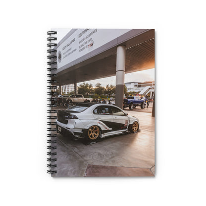 Mitsubishi Evo 10 Automotive Spiral Notebook #005 - Throttle Designs