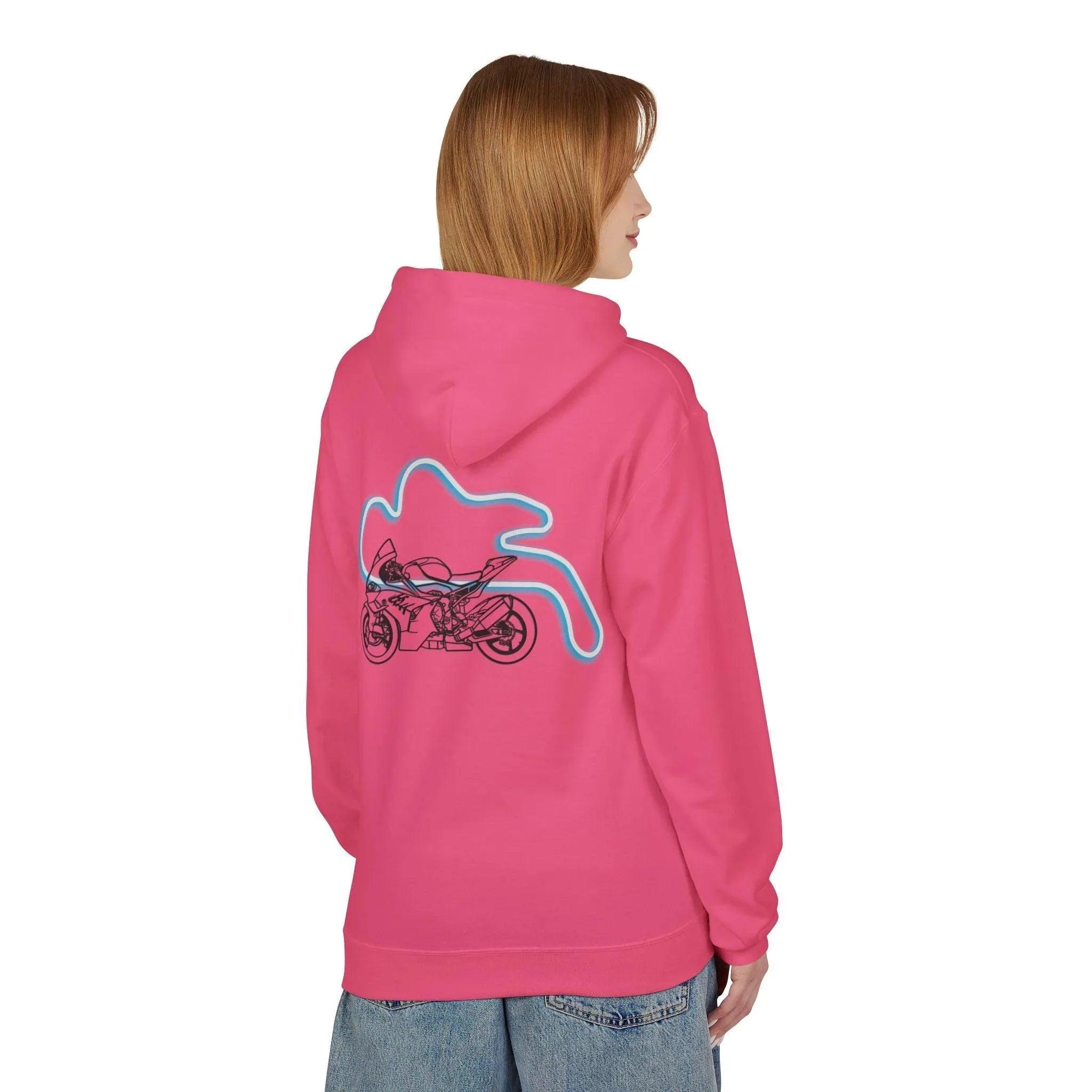 BMW Inspired M1000RR Fleece Hoodie Comfort and Style for Motorsport Enthusiasts