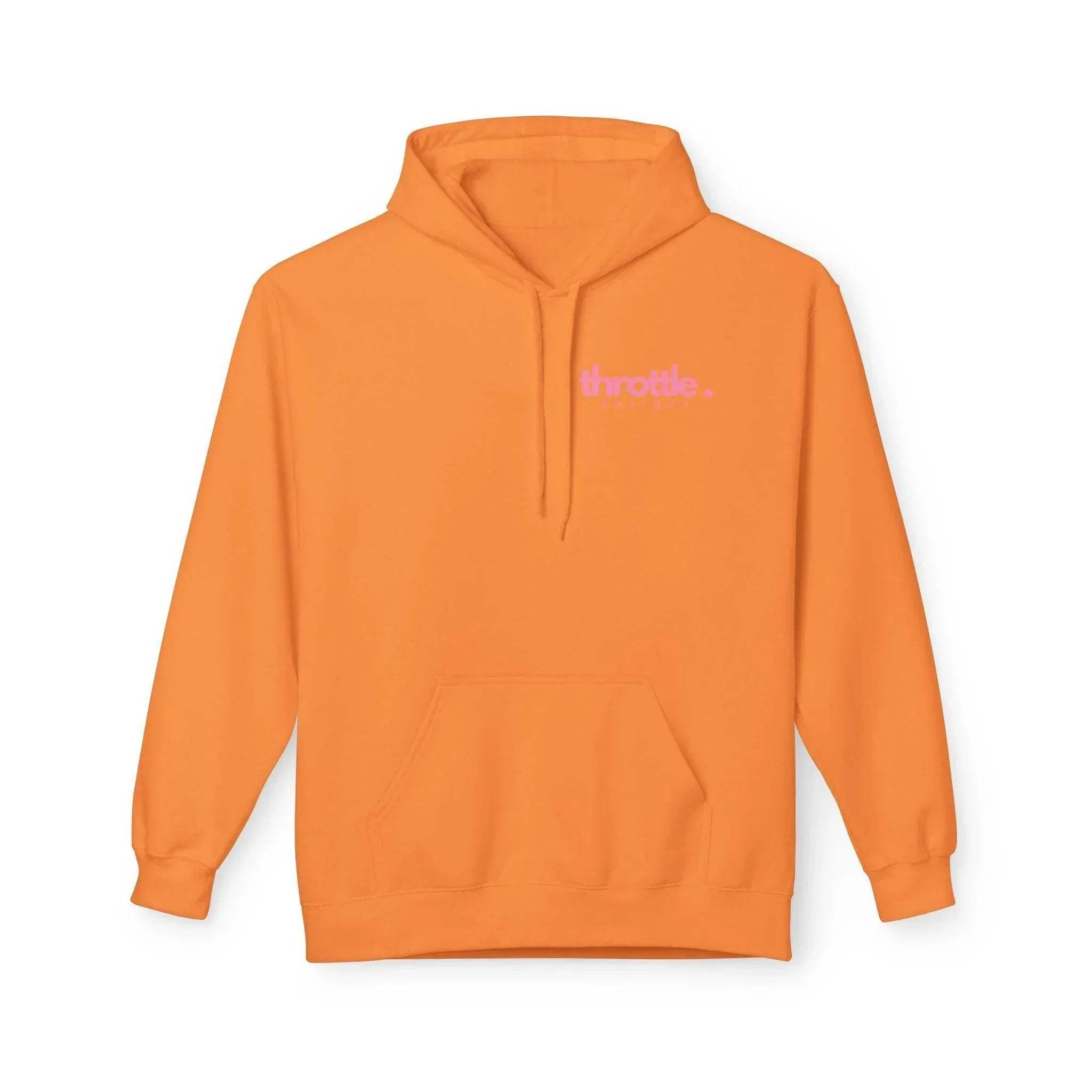 Cozy Chic Skull & Pink Floral Fleece Hoodie