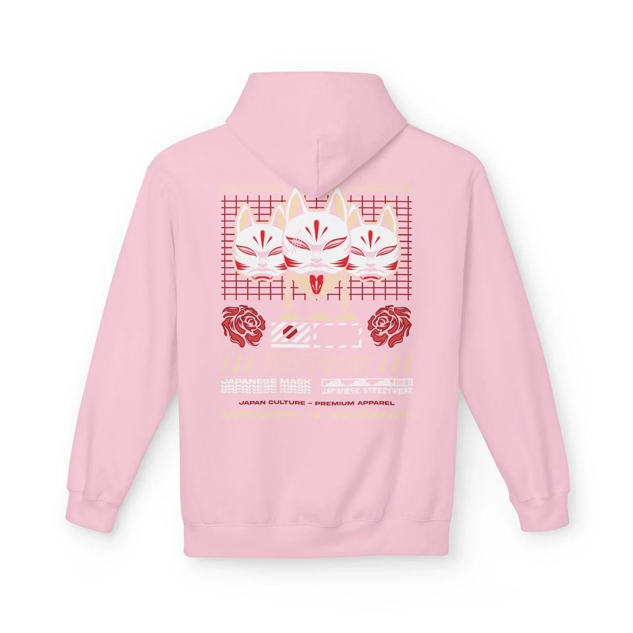 Ultimate Kitsune Japanese Streetwear Fleece Hoodie for Comfort and Style