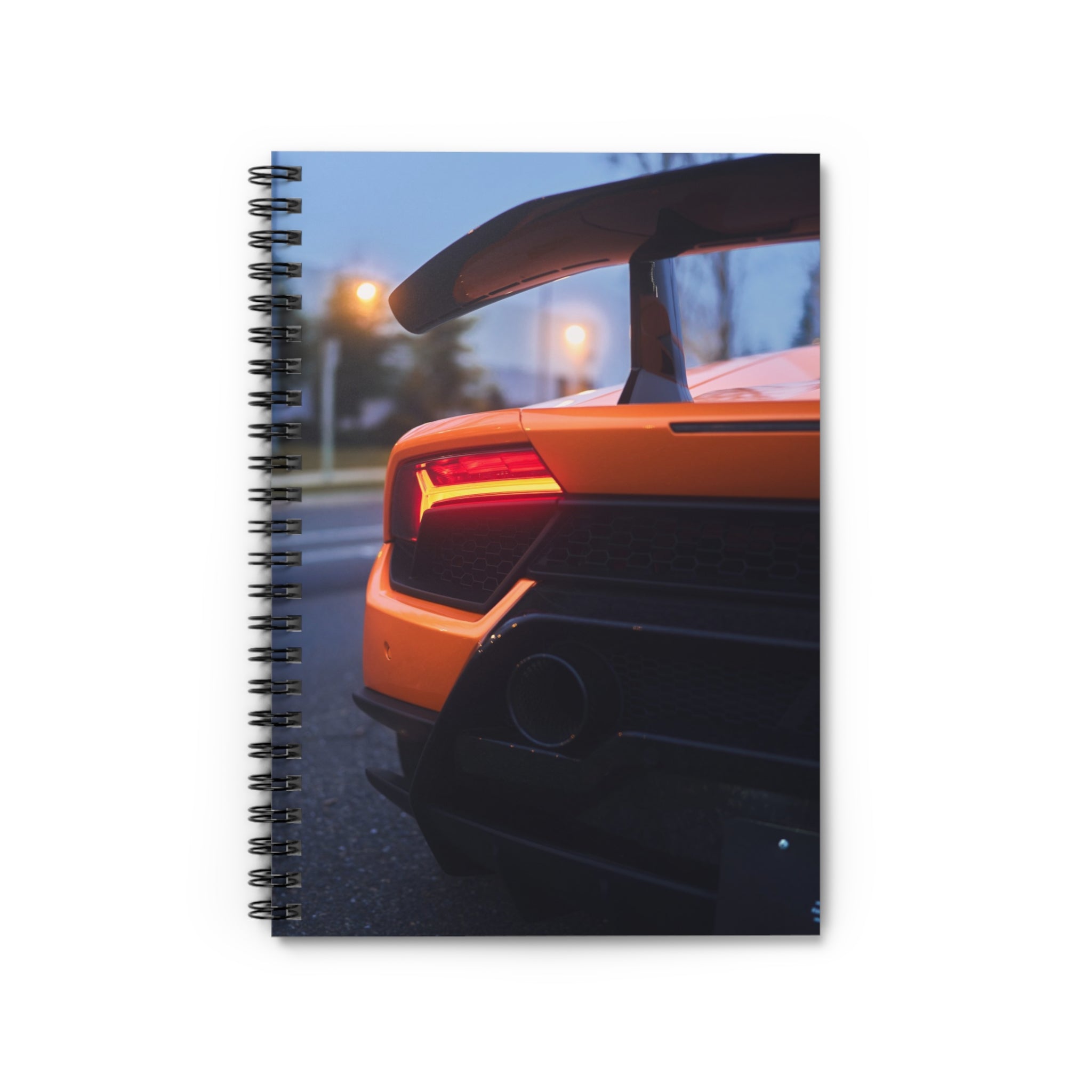 Lamborghini Huracan Automotive Spiral Notebook #015 - Throttle Designs