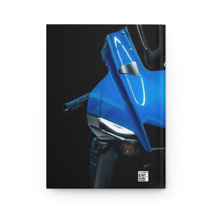 Yamaha R1 Motorcycle Hardcover Journal Notebook #001 - Throttle Designs