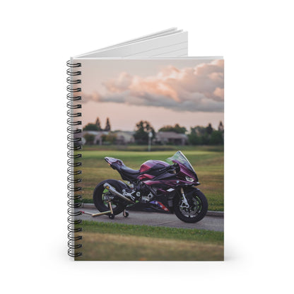 BMW S1000RR Motorcycle Spiral Notebook #042 - Throttle Designs