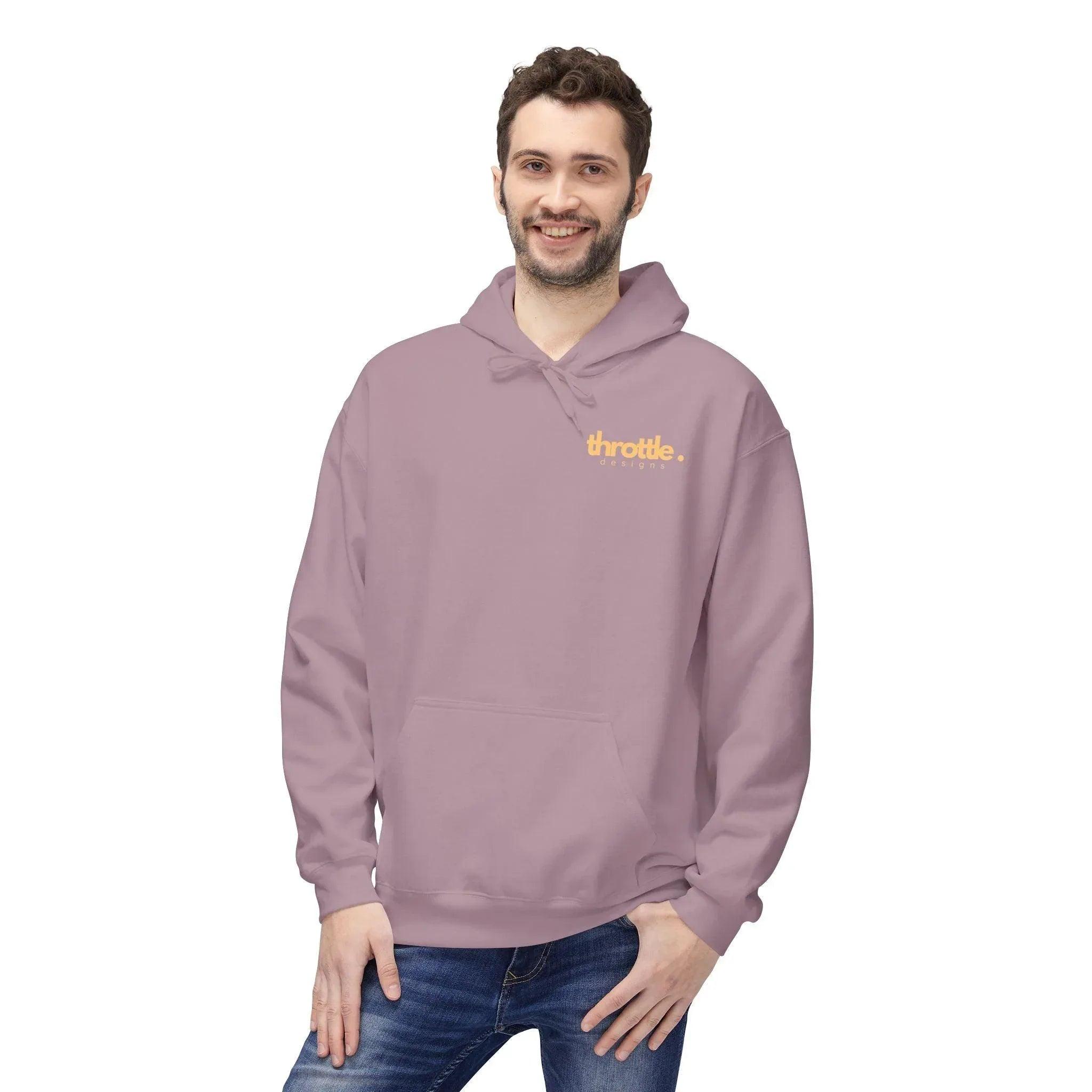 Cozy "Summer Vibes" Coffee Fleece Hoodie for Ultimate Comfort and Style
