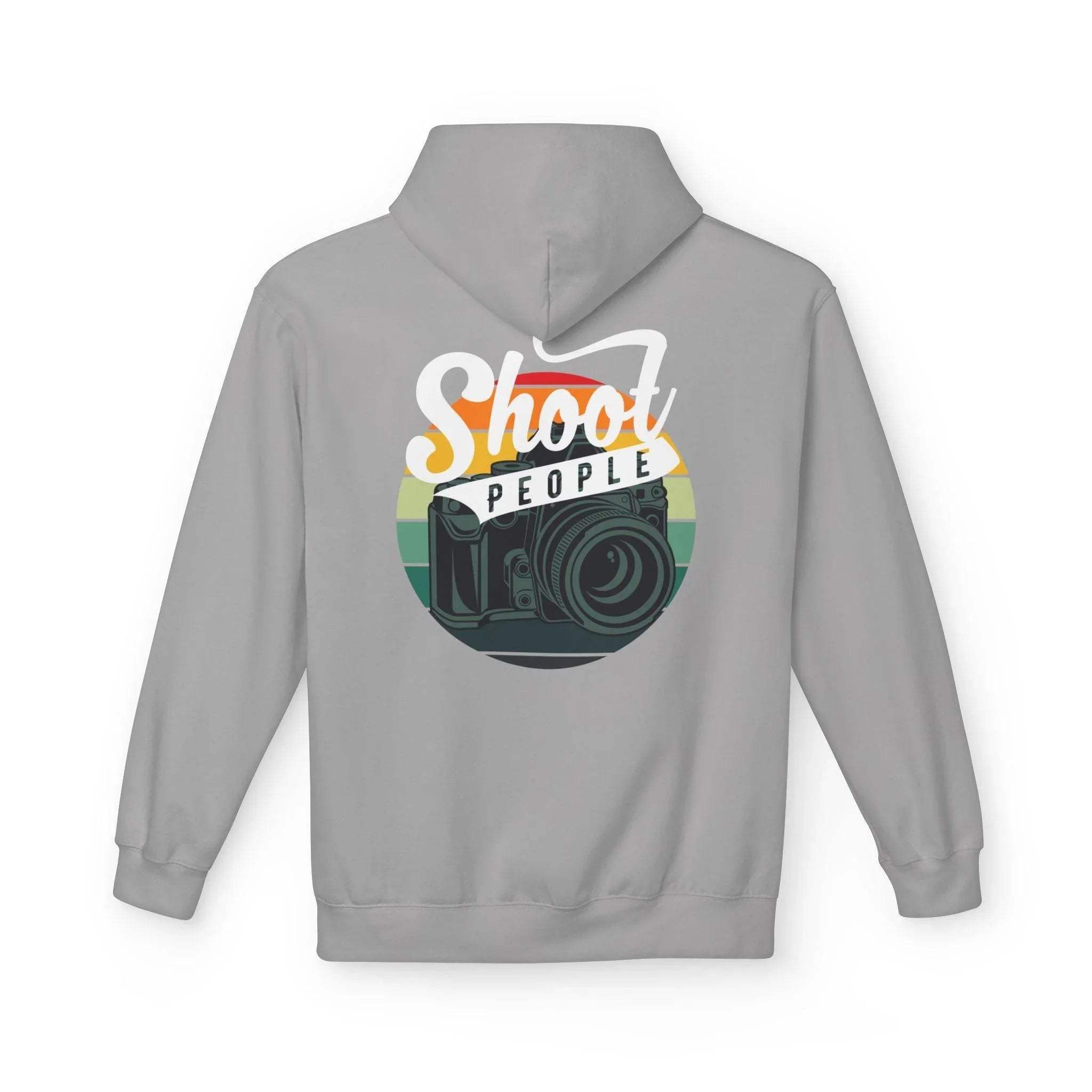 Creative Photographer's "Shoot People" Fleece Hoodie for Ultimate Comfort and Style