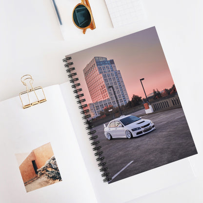 Mitsubishi Evo 8 Automotive Spiral Notebook #029 - Throttle Designs