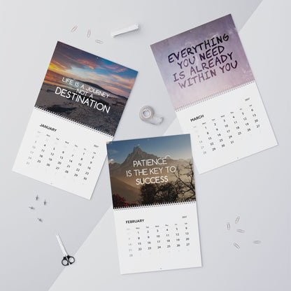 2027 Positive Mindset Wall Calendar – Daily Motivation, Inspiring Quotes & Uplifting Designs