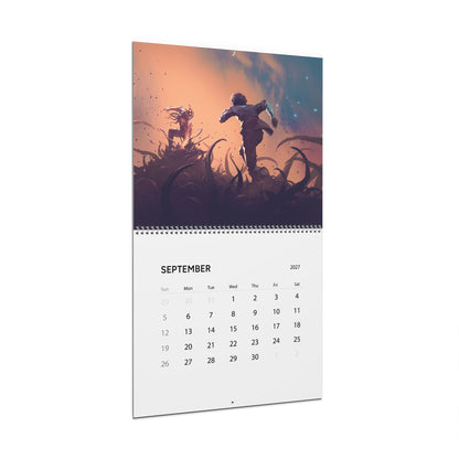2027 Fantasy Character Artwork Wall Calendar – Enchanted Realms, Dreamscapes & Mystical Art