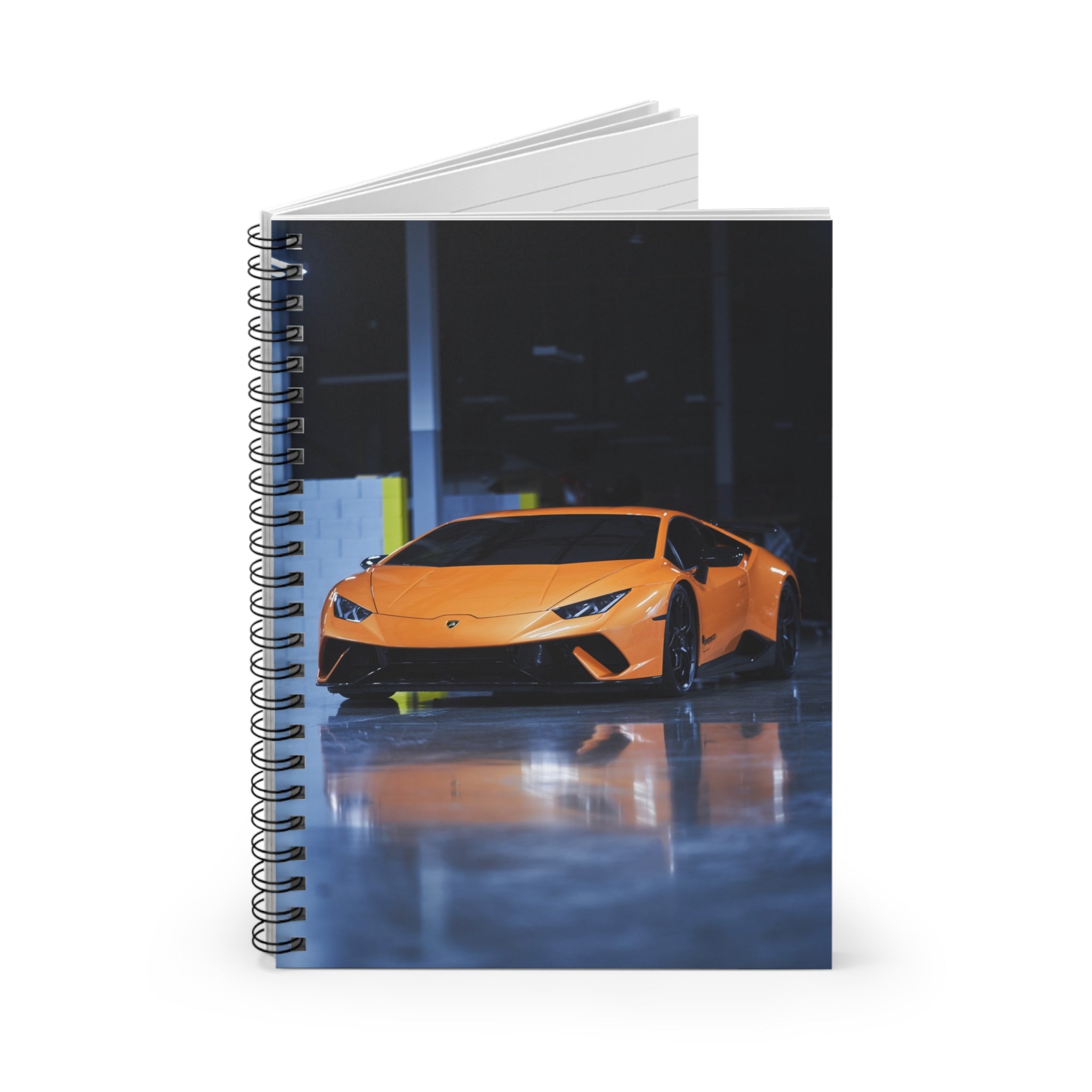 Lamborghini Huracan Automotive Spiral Notebook #035 - Throttle Designs