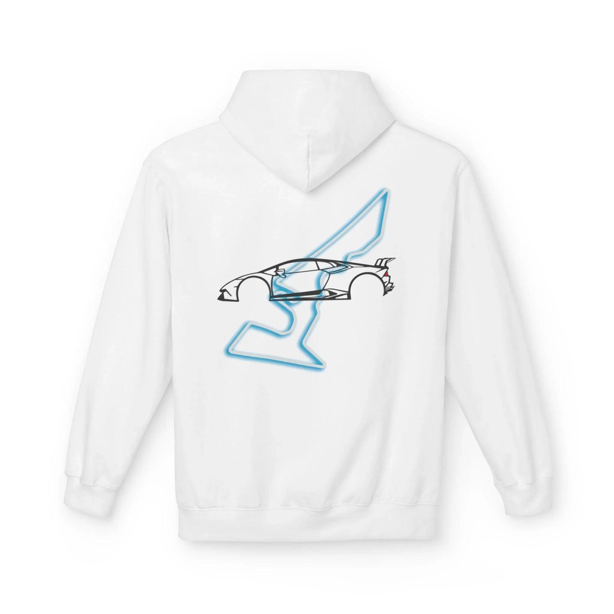 Circuit Of The Americas Huracan Performante Fleece Hoodie