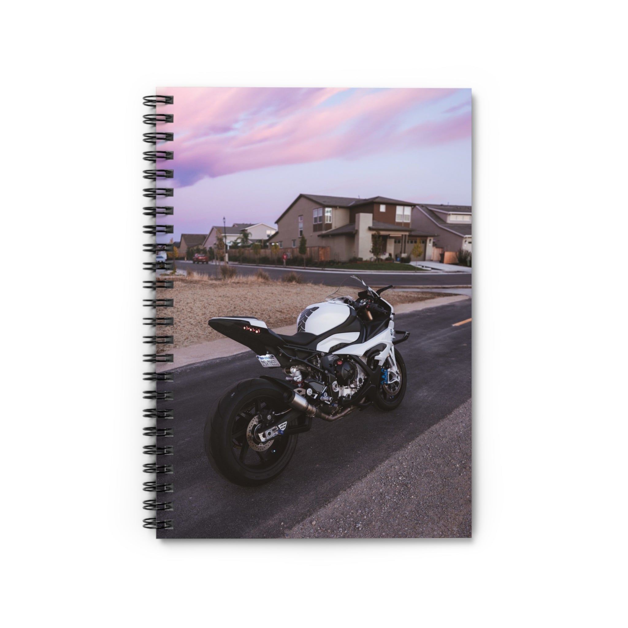 BMW S1000RR Motorcycle Spiral Notebook #110 - Throttle Designs