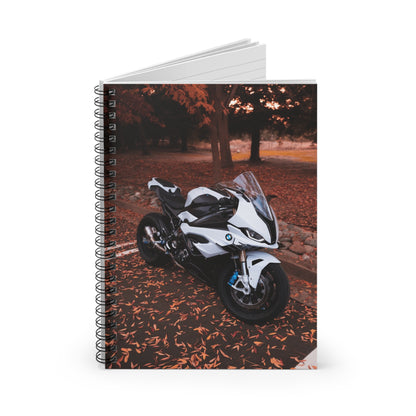 BMW S1000RR Motorcycle Spiral Notebook #019 - Throttle Designs