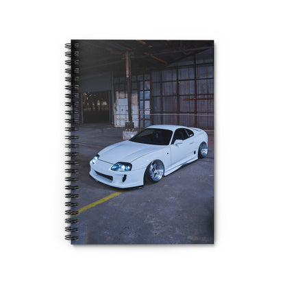 Toyota Supra Mk4 Automotive Spiral Notebook #008 - Throttle Designs