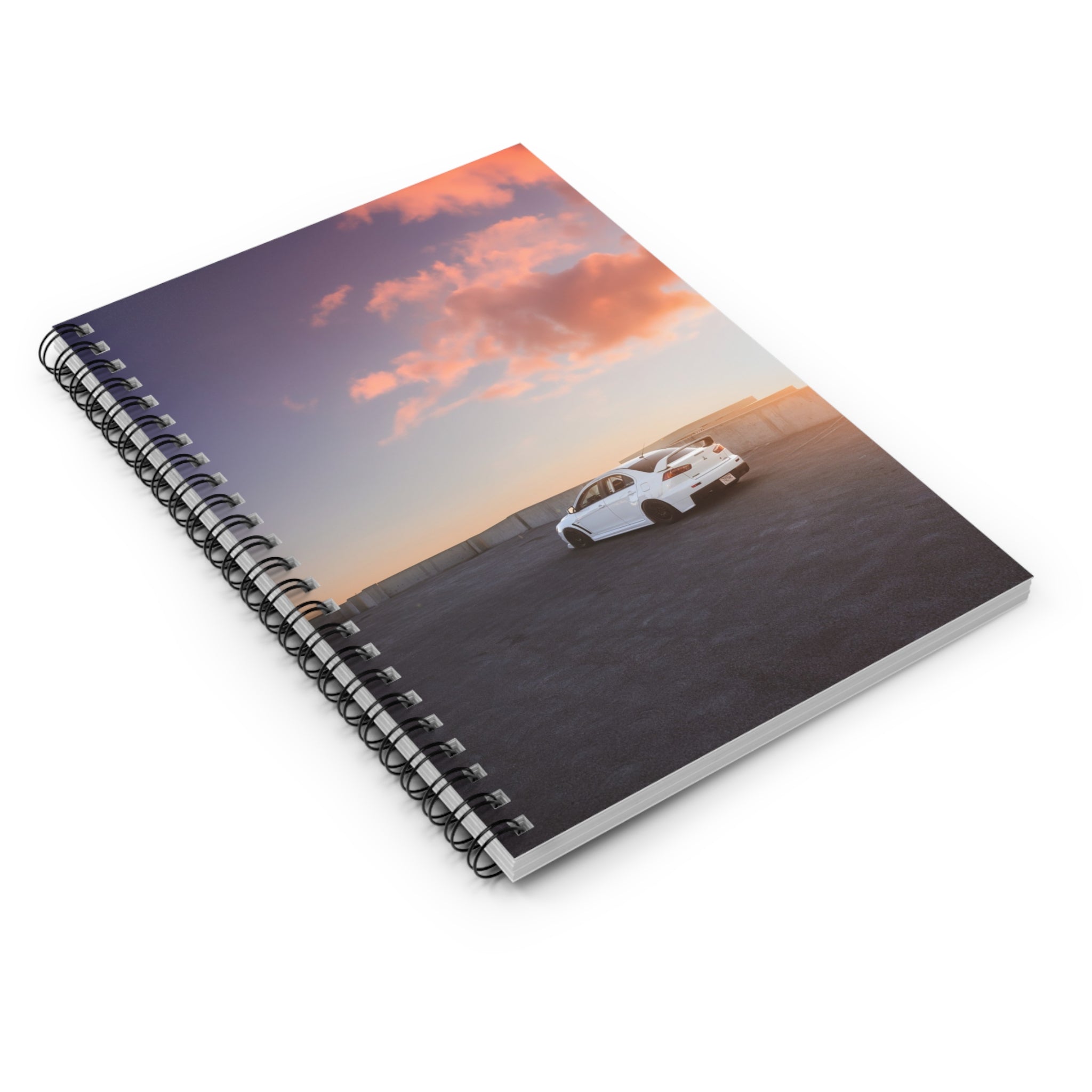 Mitsubishi Evo 10 Automotive Spiral Notebook #001 - Throttle Designs