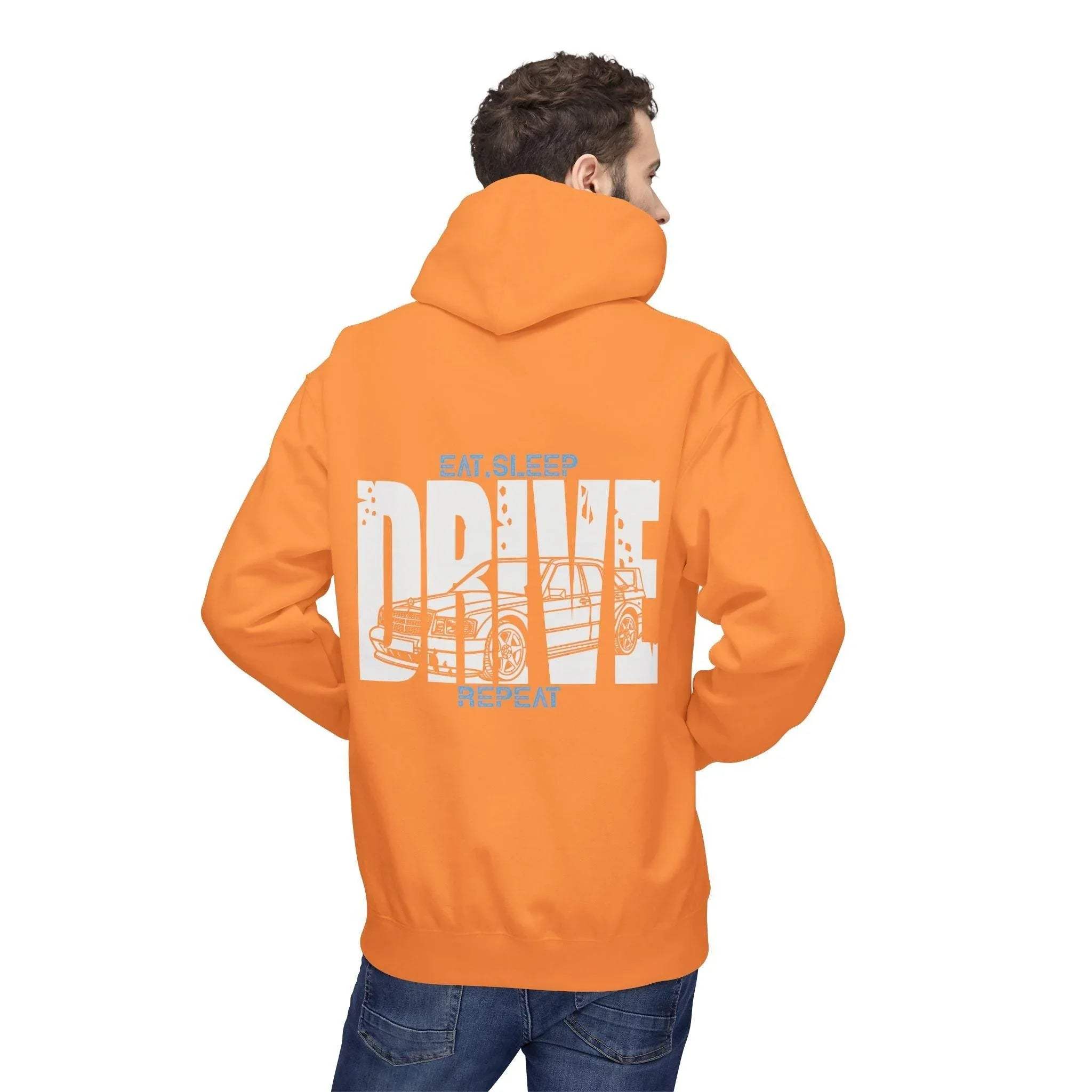 Porsche GT3RS DRIVE Luxury Fleece Hoodie for Car Enthusiasts
