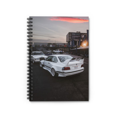 BMW E36 M3 Automotive Spiral Notebook #003 - Throttle Designs