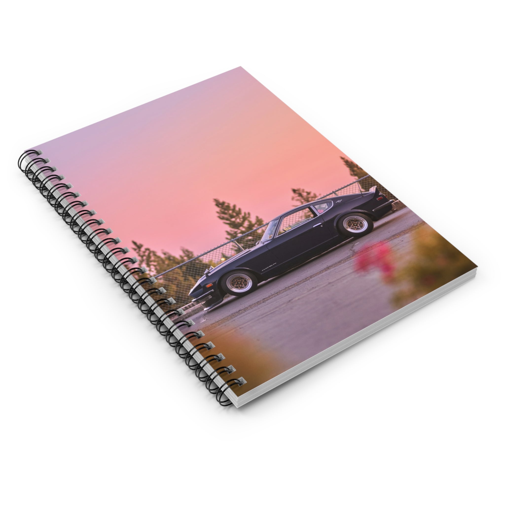 Nissan 240z Automotive Spiral Notebook #001 - Throttle Designs