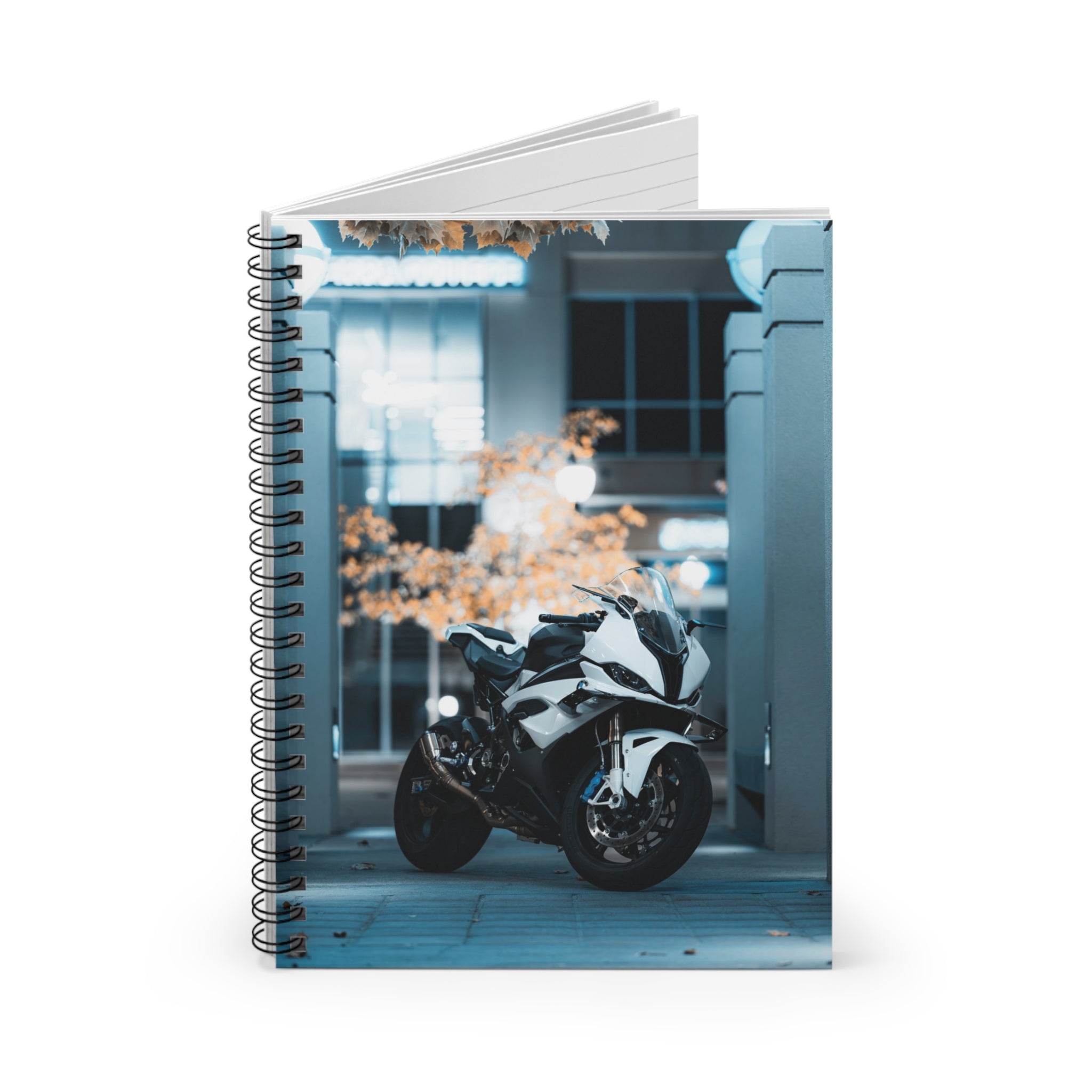 BMW S1000RR Motorcycle Spiral Notebook #075 - Throttle Designs